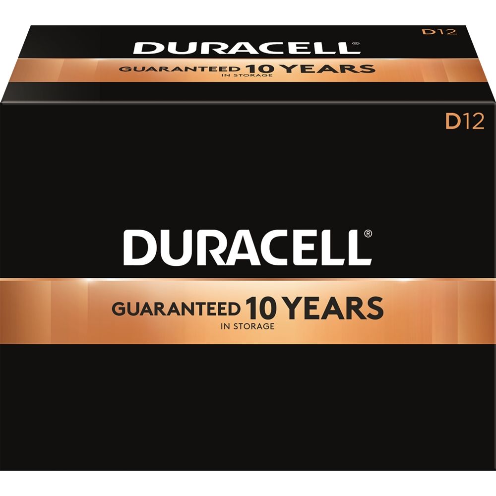 Duracell 1.5V D Alkaline Battery 12-Pack